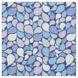 Tecido Ondas brilhantes cor-de-rosa azul