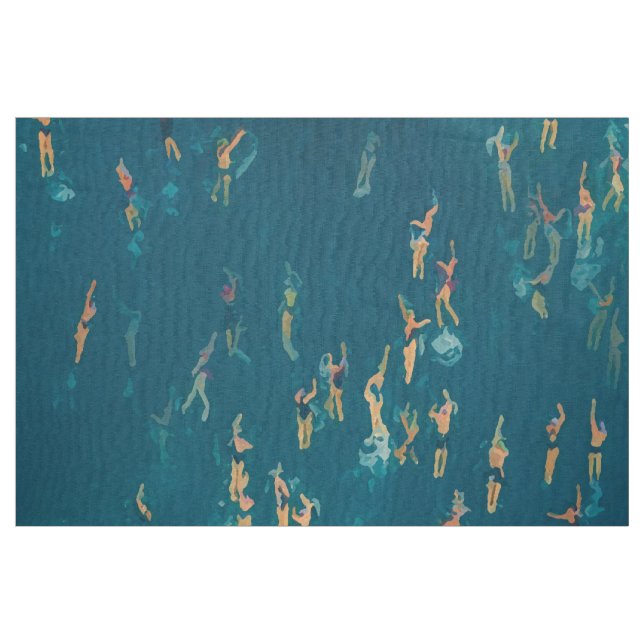 Tecido Ondas de lapidação (Fat Quarter)