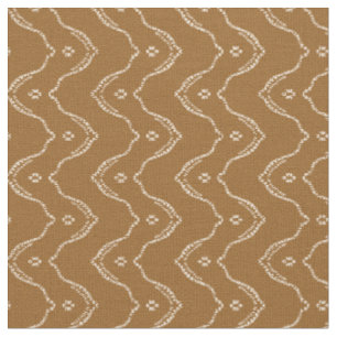 Tecido Ondas de renda bege boho sofisticam o lar