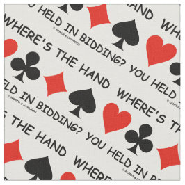 Tecido Onde a mão você é realizada no oferecimento? Jogo