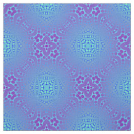 Tecido Op Madhi em azul e roxo