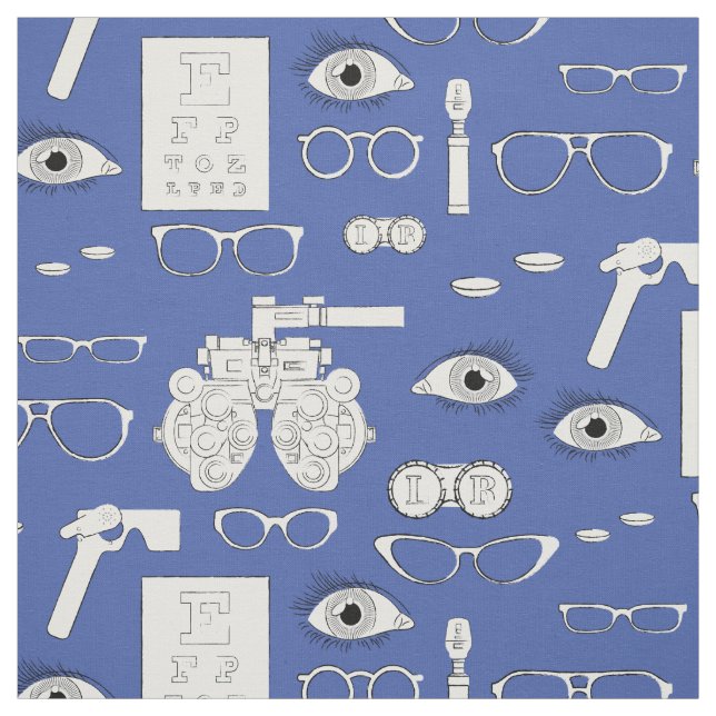 Tecido Óptico Óptico Vintage Optometrista (Modelo)
