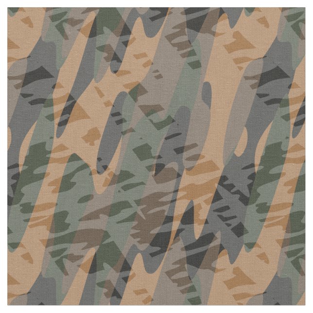 Tecido orange and green textured camo (Detalhe)