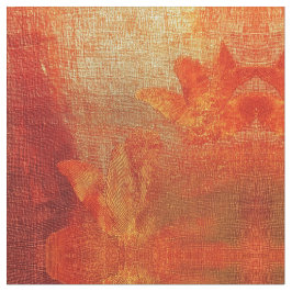 Tecido Orange Batik