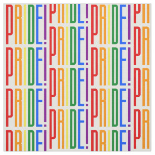 Tecido Orgulho! A bandeira do arco-íris de LGBT colore o