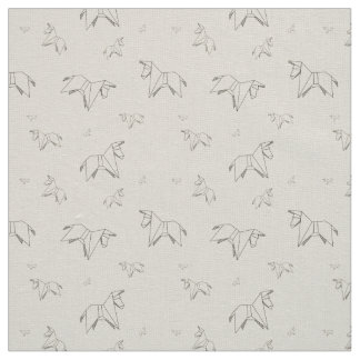Tecido Origami Donkey na cor de Linen
