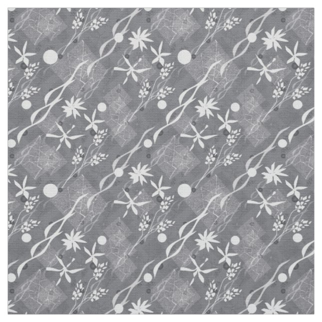 Tecido Ornamento da flor. (Modelo)