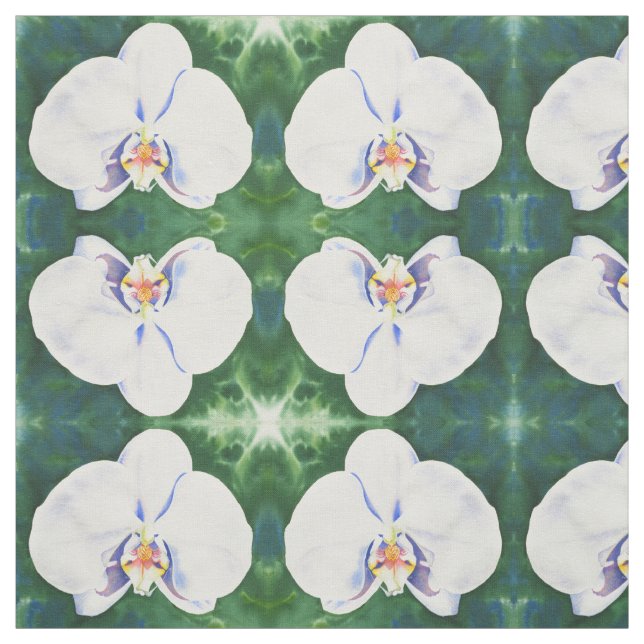 Tecido Orquídea Branca (Modelo)