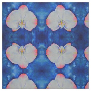 Tecido Orquídea de rosca rosa