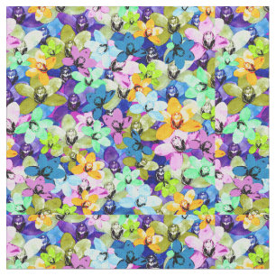 Tecido Orquídea Extravaganza