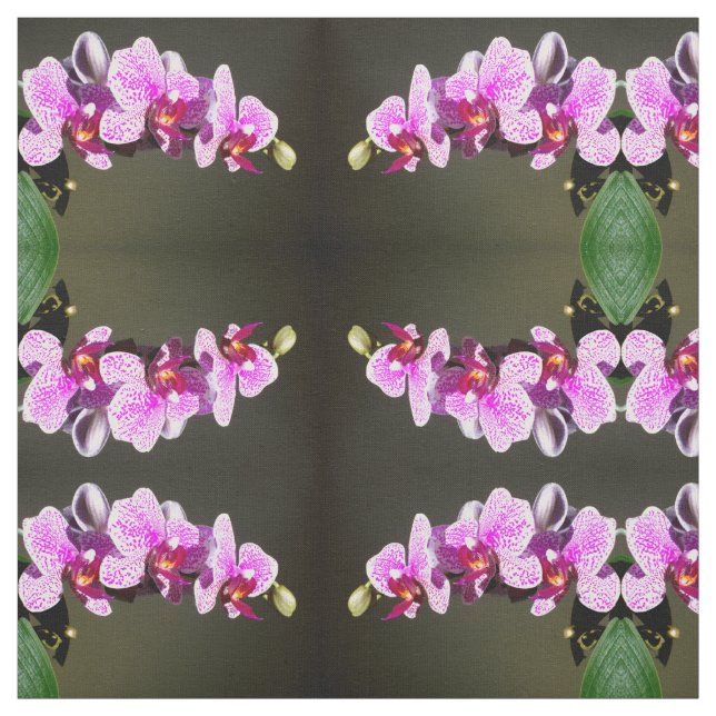 Tecido Orquídeas Rosa (Modelo)