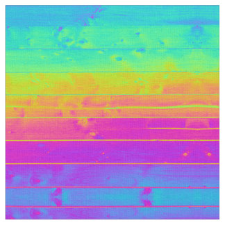 Tecido Os conselhos de néon psicadélicos da madeira de