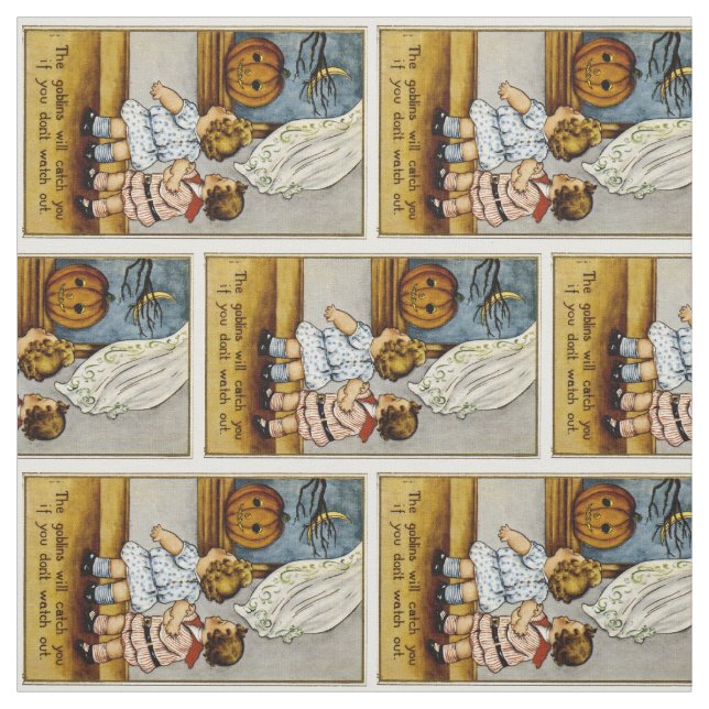 Tecido Os Goblins Vão Te Pegar (Modelo)