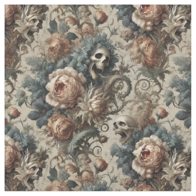 Tecido Ossário Crônico - Azulejo Gótico Clássico (Detalhe)