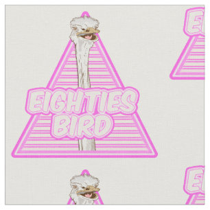 Tecido Ostrich Oighties Bird