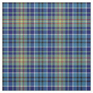 Tecido O'Sullivan Tartan Bright Xadrez Irlandesa Azul