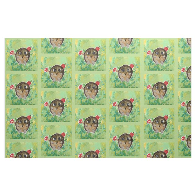 Tecido ouriço fofo (Fat Quarter)
