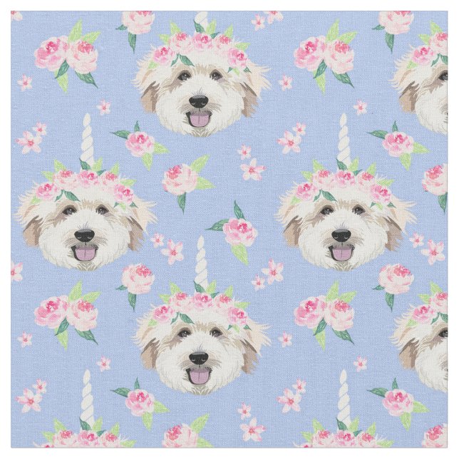 Tecido Ouro Coroa de flores (Detalhe)