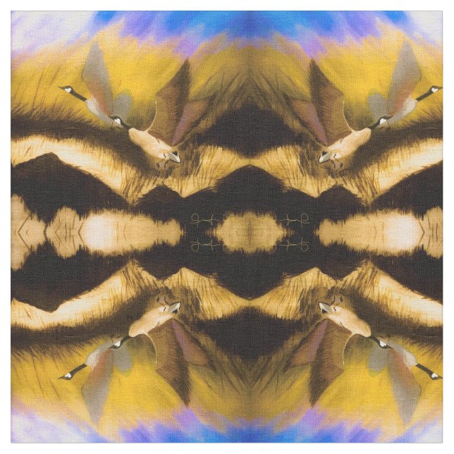 Tecido Ouro Geese (Detalhe)