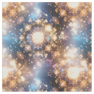 Tecido Ouro Mandala