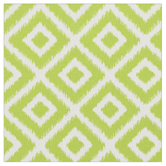 Tecido Ouros de Ikat Verde da Apple