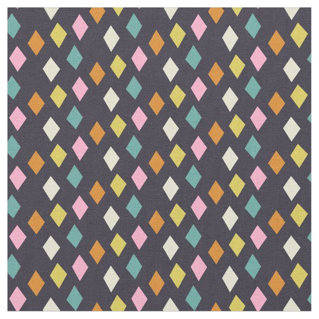 Tecido Ouros de meio século em Preto (Detalhe)