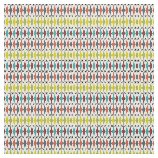 Tecido Ouros e Starbursts (Modelo)