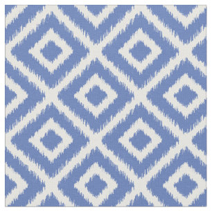 Tecido Ouros Ikat Azul