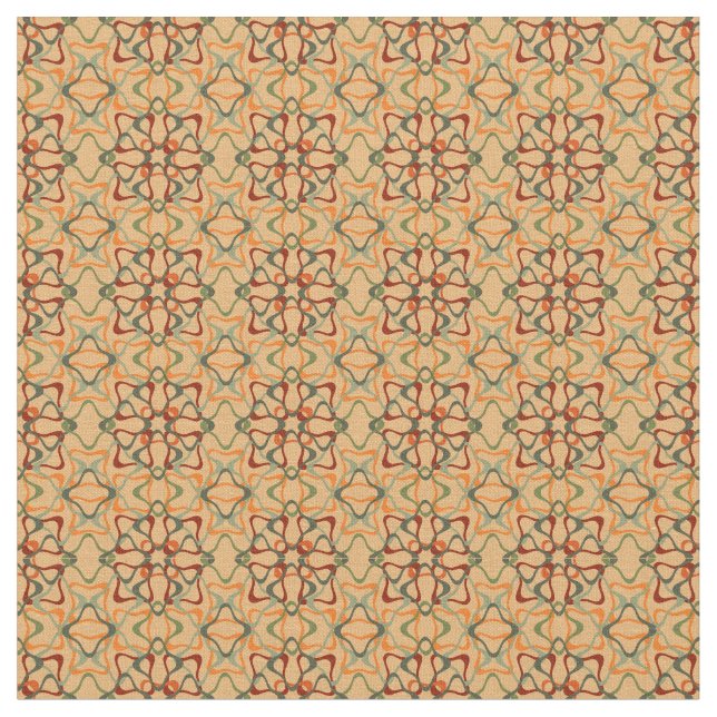 Tecido Outono Kaleidoscópio  (Detalhe)