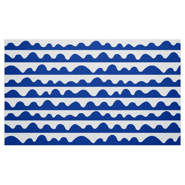 Tecido Padrão 020815 - Marinho azul e branco (Fat Quarter)