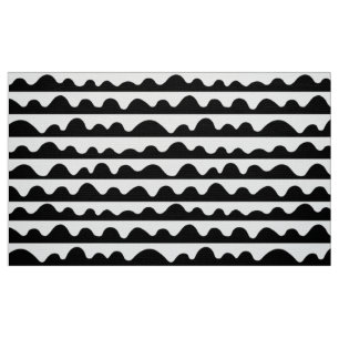 Tecido Padrão 020815 - Preto em branco