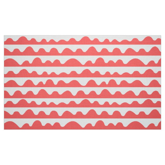 Tecido Padrão 020815 - Rosa tropical e branco (Fat Quarter)