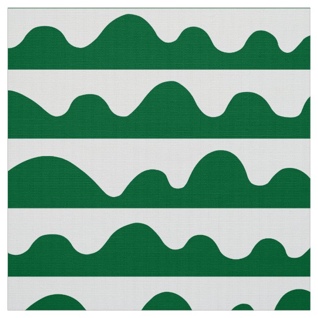 Tecido Padrão 020815 - Verde Floresta e Branco (Modelo)