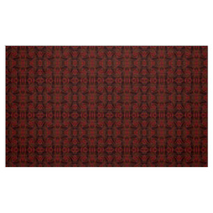 Tecido Padrão Abstrato Vermelho