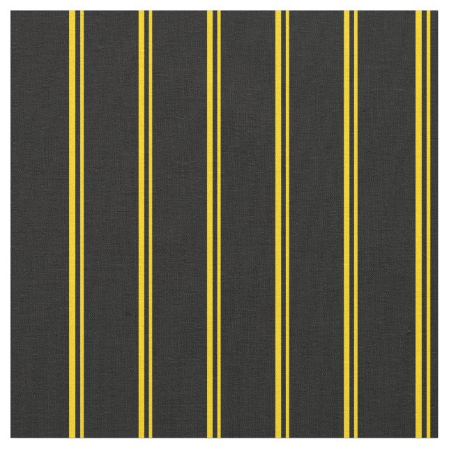 Tecido Padrão Amarelo e Preto (Detalhe)