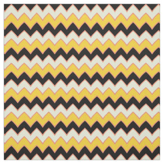 Tecido Padrão Amarelo Hippie Chevron ZigZag Boho