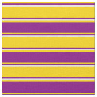 Padrão Amarelo, Púrpura e bege Striped/Links