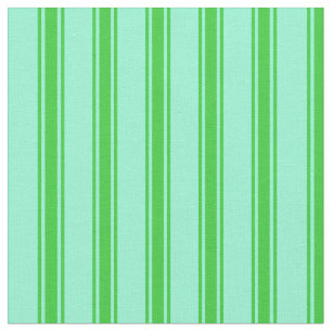 Tecido Padrão Aquamarino e Verde limão estrelado/riscado