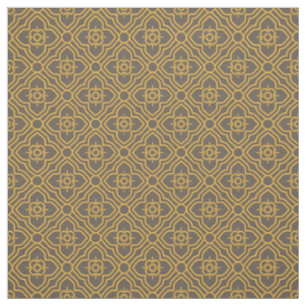 Tecido Padrão Asiático Tailandês Floral Oriental Elegante