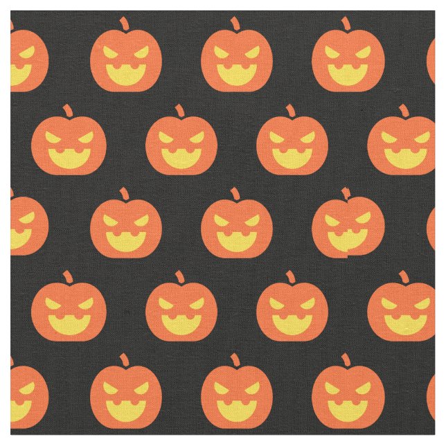 Tecido Padrão Assustador do Halloween (Detalhe)