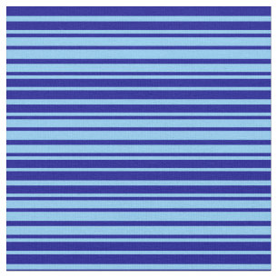 Tecido Padrão Azul-Céu-Claro e Azul-Escuro das faixas