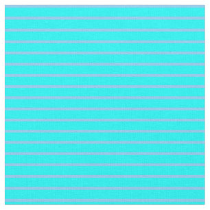 Tecido Padrão azul ciano e céu claro de faixas