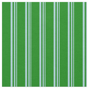 Tecido Padrão Azul Claro e Verde Vinculado/Striped