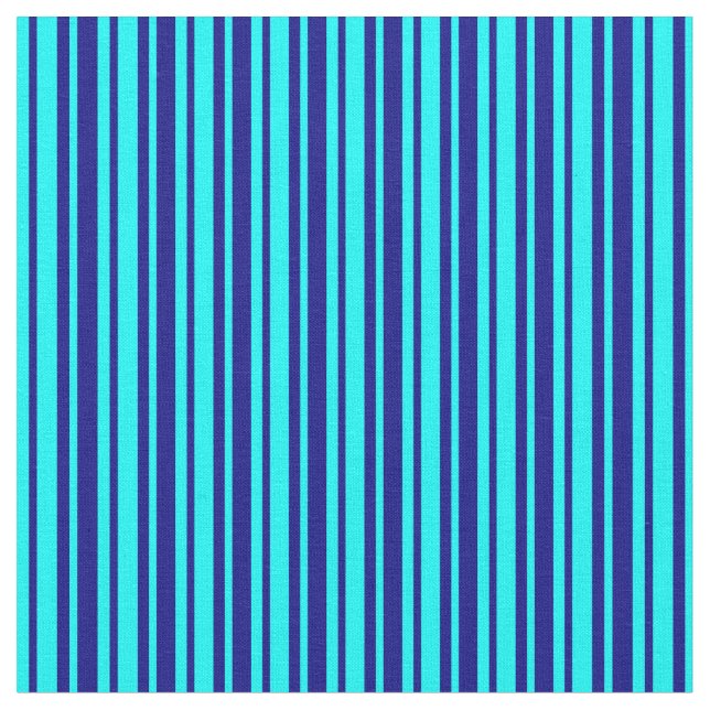 Tecido Padrão Azul e Aqua (Detalhe)