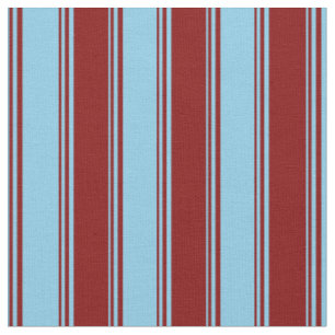 Tecido Padrão Azul e Maroon do Céu