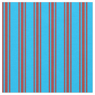 Tecido Padrão Azul e Marrom-claro/Striped