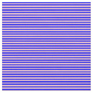 Tecido Padrão Azul e Rosa das faixas