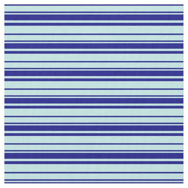 Tecido Padrão Azul e Turquesa (Detalhe)