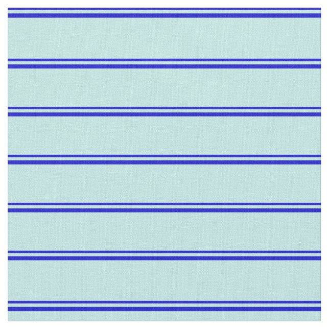 Tecido Padrão Azul e Turquesa Vinculado/Striped (Detalhe)