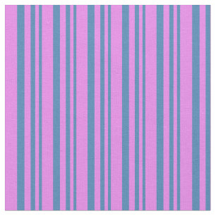 Tecido Padrão Azul e Violeta de Stripes